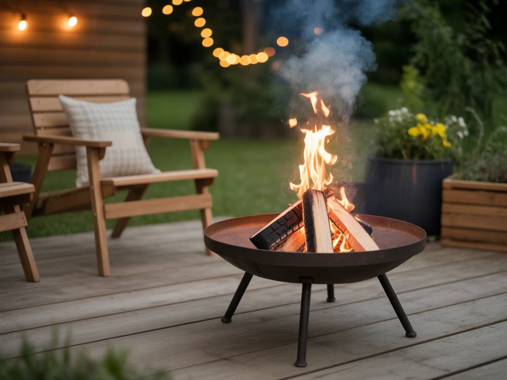 Aménager un coin feu extérieur : idées déco et conseils pour des soirées chaleureuses au jardin